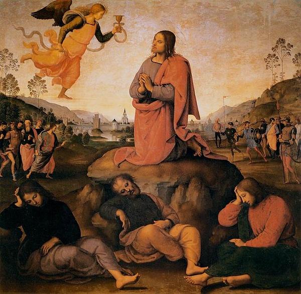 Pietro Perugino Prayer in the Garden oil painting image
